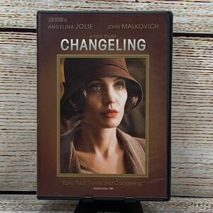 Changeling [2008 DVD] Clint Eastwood Angelina Jolie John Malkovich True‎ Story